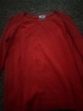 Old Navy Red Crewneck Sweater